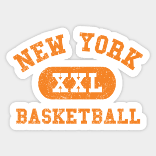 New York Basketball Sticker